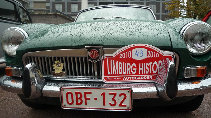 Limburg Historic op 12-9-2010 te Genk Cultureel Centrum georganiseer d door Guido Dries (3).JPG - Rally plaat, Limburg Historic